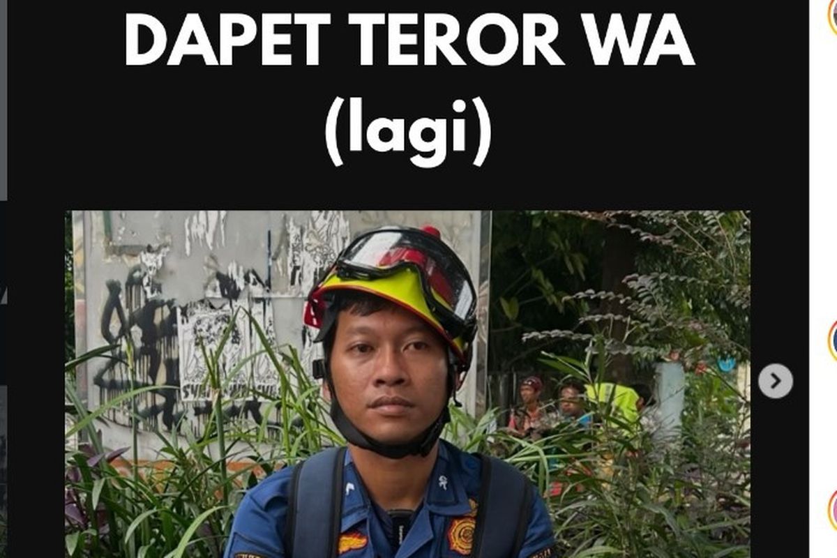 Konten Helm Mengantar Teror bagi Petugas Damkar di Depok